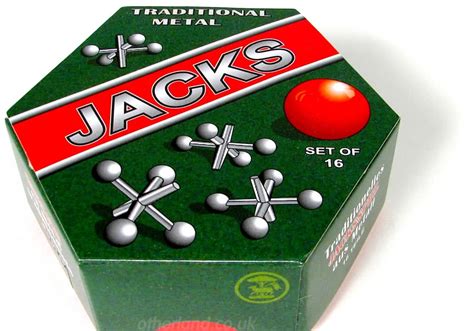 Game of jacks - KlayBear Jacks Game with Ball, Retro Vintage Jax Game for Kids and Adults, Classic Board Games with 18 Metal Jacks & 3 Red Rubber Balls, Old Fashion Traditional Table Games for Family Game Night 4.7 out of 5 stars 429 